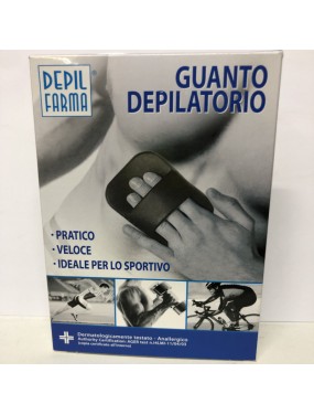 Depilfarma - Guanto depilatorio per sportivi