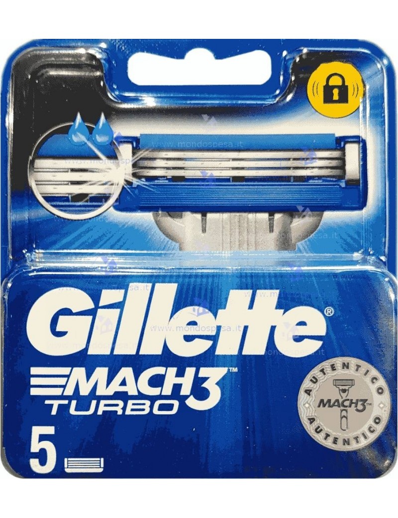 Lamette da barba Gillette Mach3 3 pz