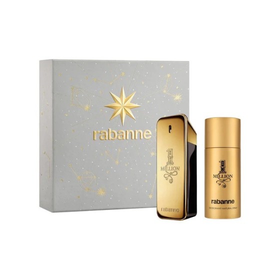 PACO RABANNE 1M EAU DE TOILETTE 100ML + DEORANTE SPRAY 150ML