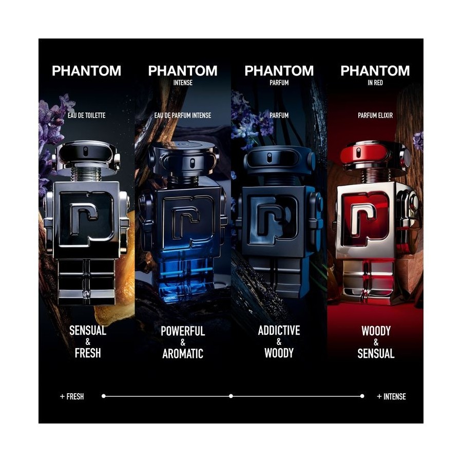 PACO RABANNE PHANTOM IN RED PARFUM ELIXIR