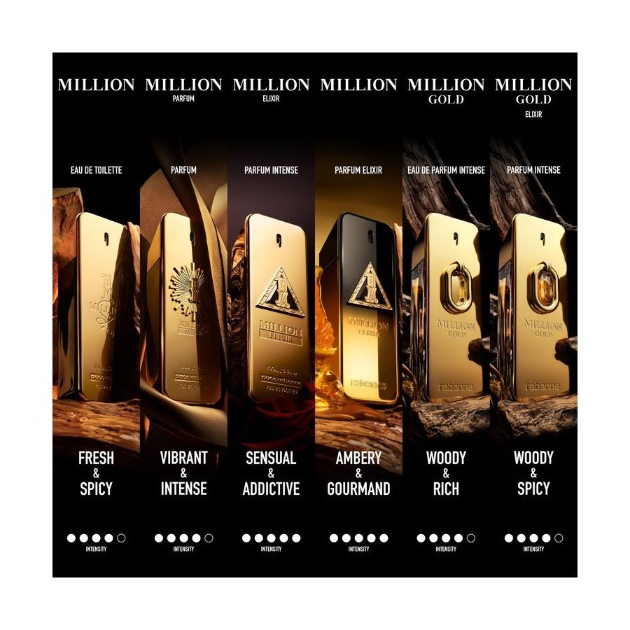 PACO RABANNE 1MILLION NIGHT ELIXIR 50ML - LIMITED EDITION