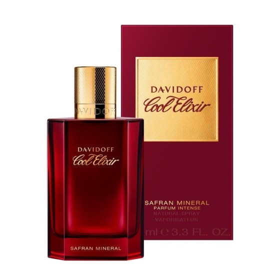 DAVIDOFF COOL ELIXIR SAFRAN MINERAL PARFUM INTENSE SPARAY