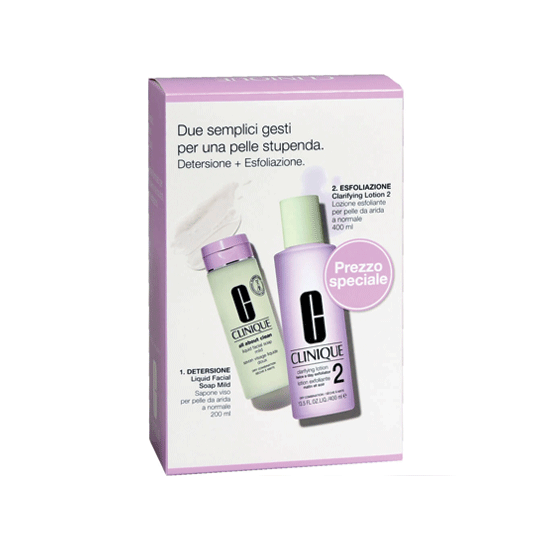 CLINIQUE SET LOZIONI PELLI 1\2